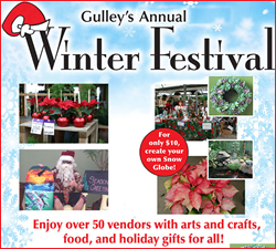 Gulley Greenhouse Winter Festival
