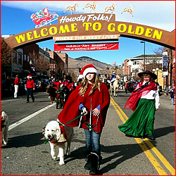 Golden Christmas Parade