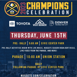 Denver Nuggets Parade Celebration